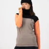 Yotei Merino High Neck Long Sleeve - Punch / Cinder / Black