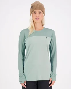 Yotei Merino Long Sleeve - Glacier / Dew