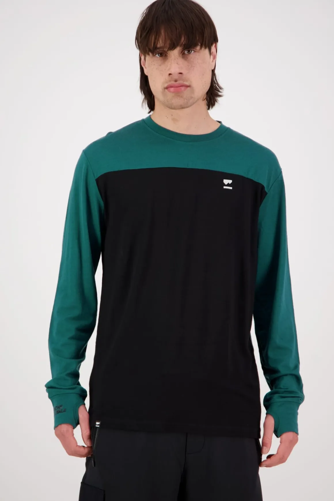Yotei Merino Long Sleeve - Evergreen Black