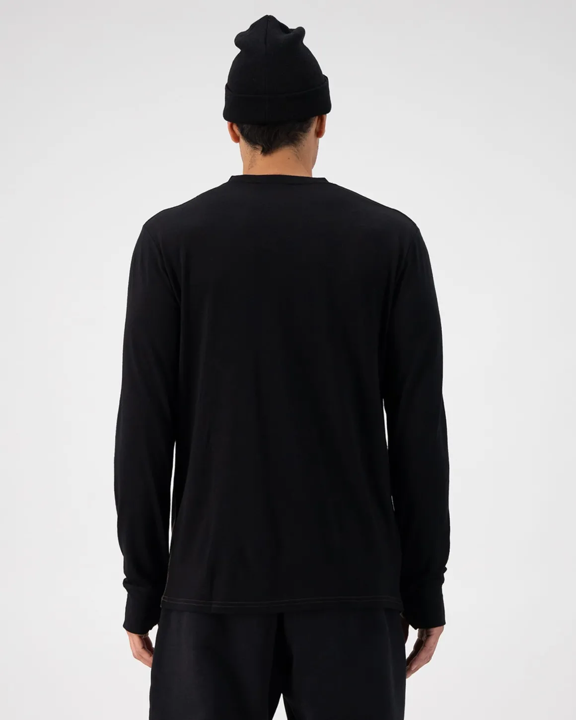 Yotei Merino Long Sleeve - Cedar / Black