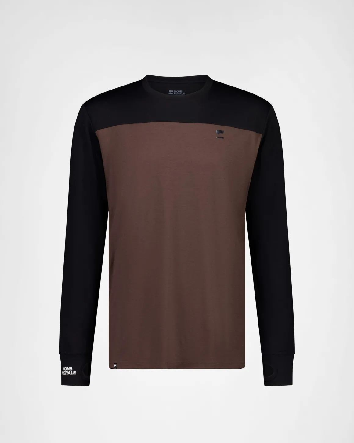 Yotei Merino Long Sleeve - Cedar / Black